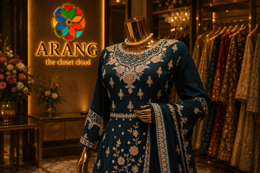 The Designer Luxury Frock Style Ready to Wear Dress