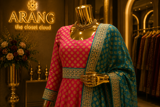 The Designer Luxury Frock Style Ready to Wear Dress