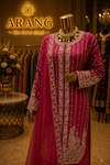 The Designer Pakistani Semi-stitched Style Dress