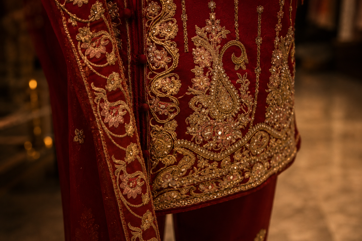 The Designer Pakistani Semi-stitched Style Dress