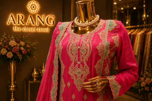 The Designer Pakistani Shirt Style Ready to Wear Dress