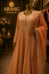 The Premium Luxury Anarkali Frock Ready to Wear Dress