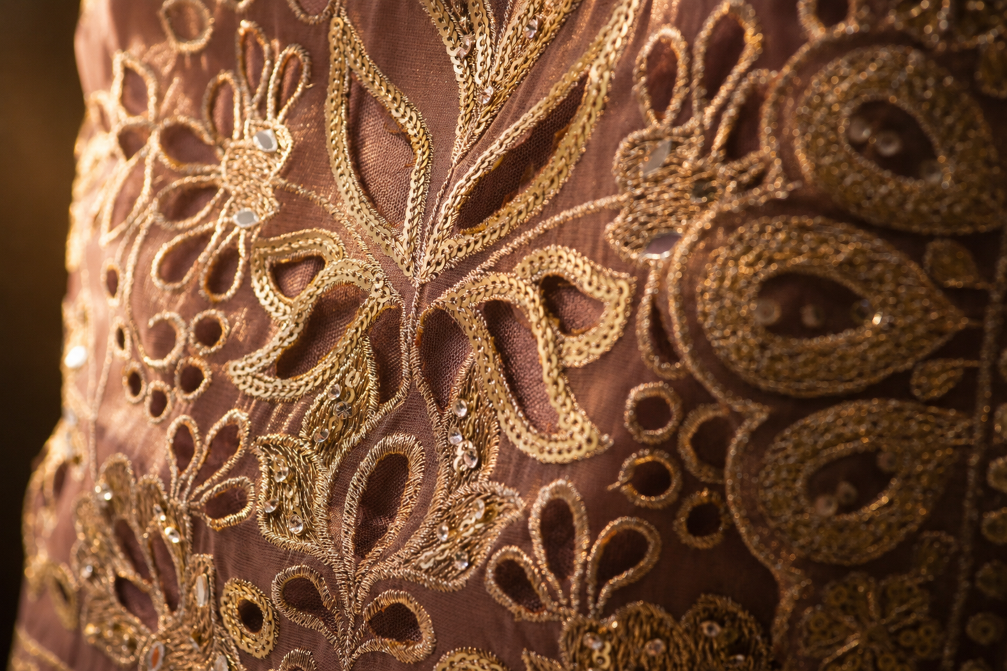 The Designer Pakistani Cut Work Shirt Style Ready to Wear Dress