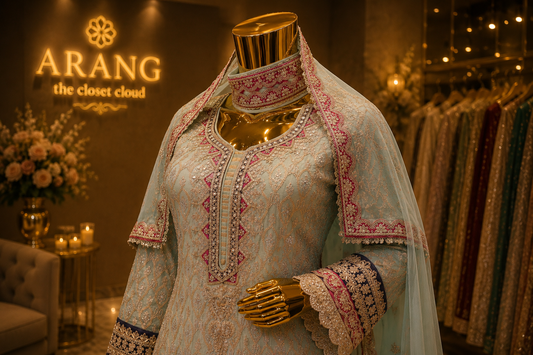The Luxury Premium Pakistani Shirt Style Ready to Wear Dress