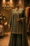 The Premium Luxury Designer Pakistani Aang Rakha Style Ready to Wear Dress