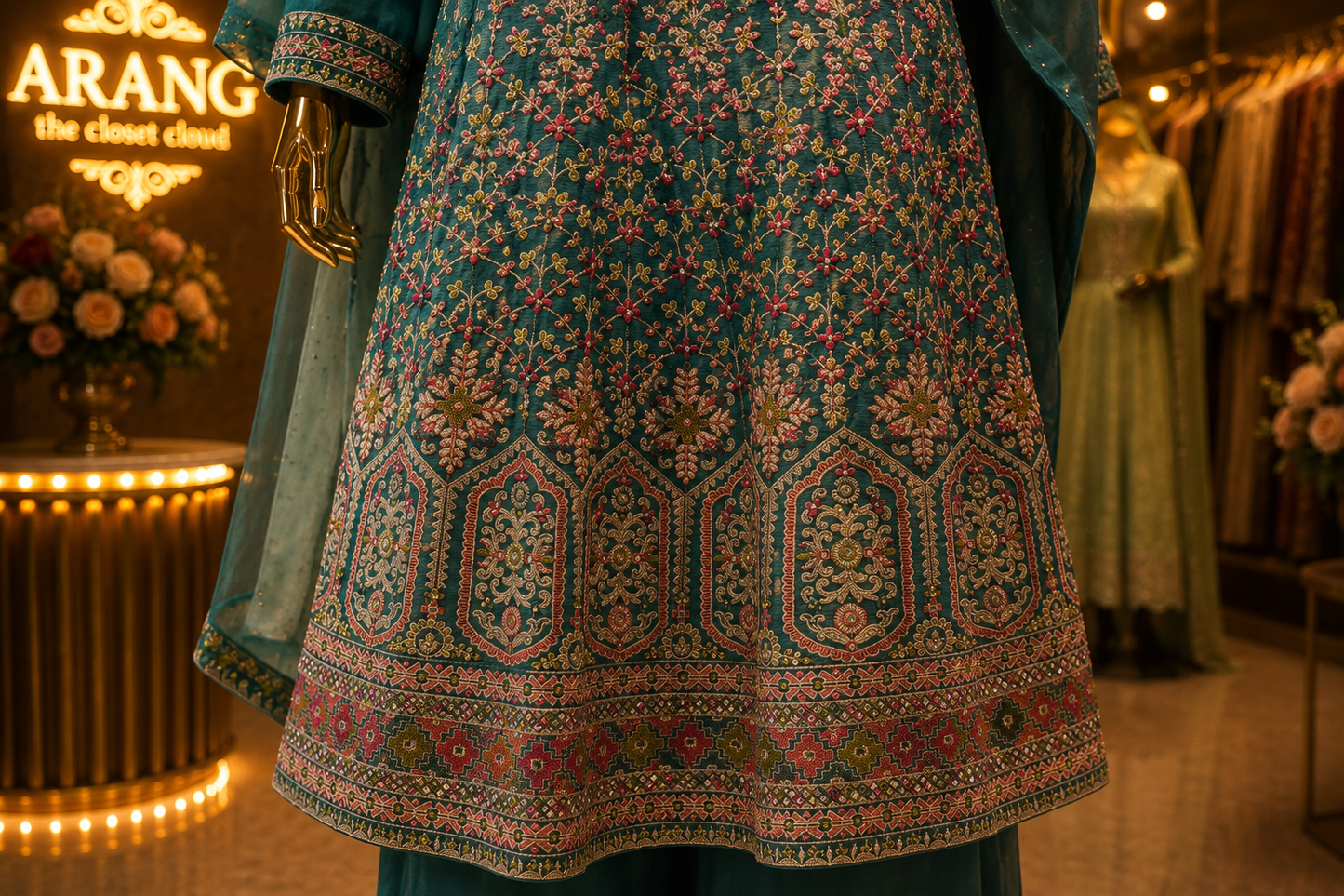 The Designer Premium Pakistani Shirt Style Ready To Wear Dress