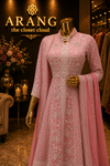 The Premium Designer Pakistani Long Koti Style Ready to Wear Dress