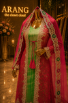 The Elegant Designer Luxury Long Shirt With Koti Style Ready to Wear Dress