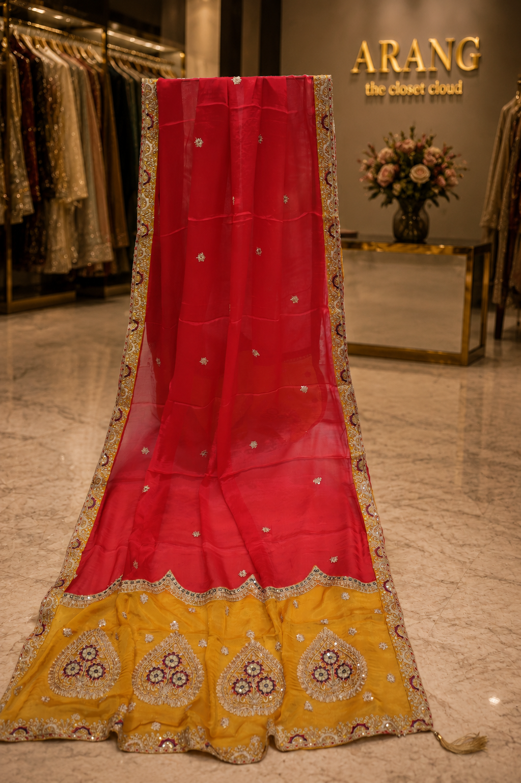 The Premium Designer Elegant Dress Material Suit
