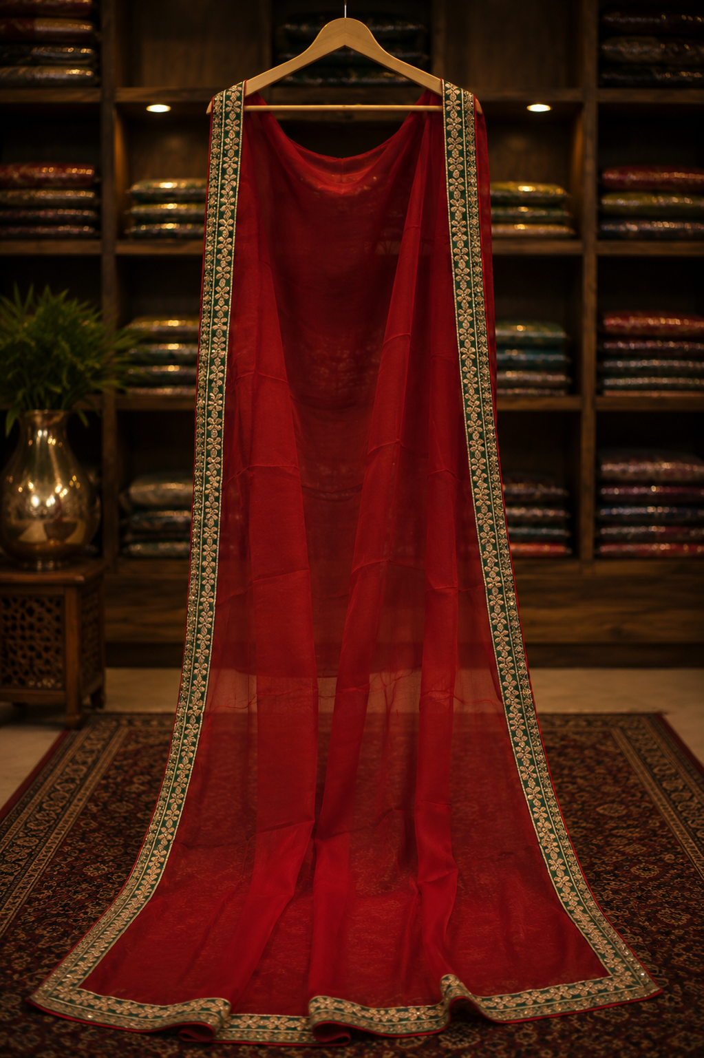 The Premium Designer Double Color Style Dress Material Suit