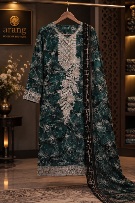 The Designer Wear Style Dress Material Suit