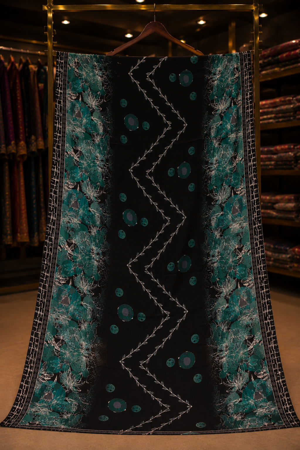 The Designer Wear Style Dress Material Suit