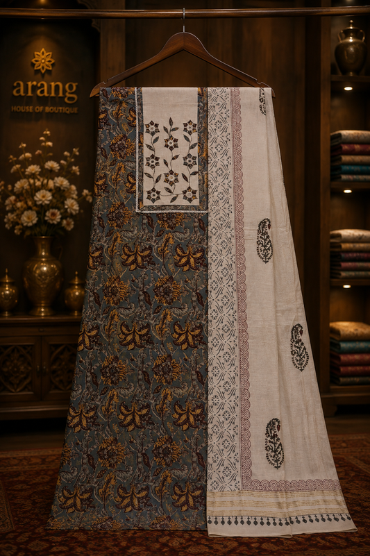 The Designer Wear Style Dress Material Suit