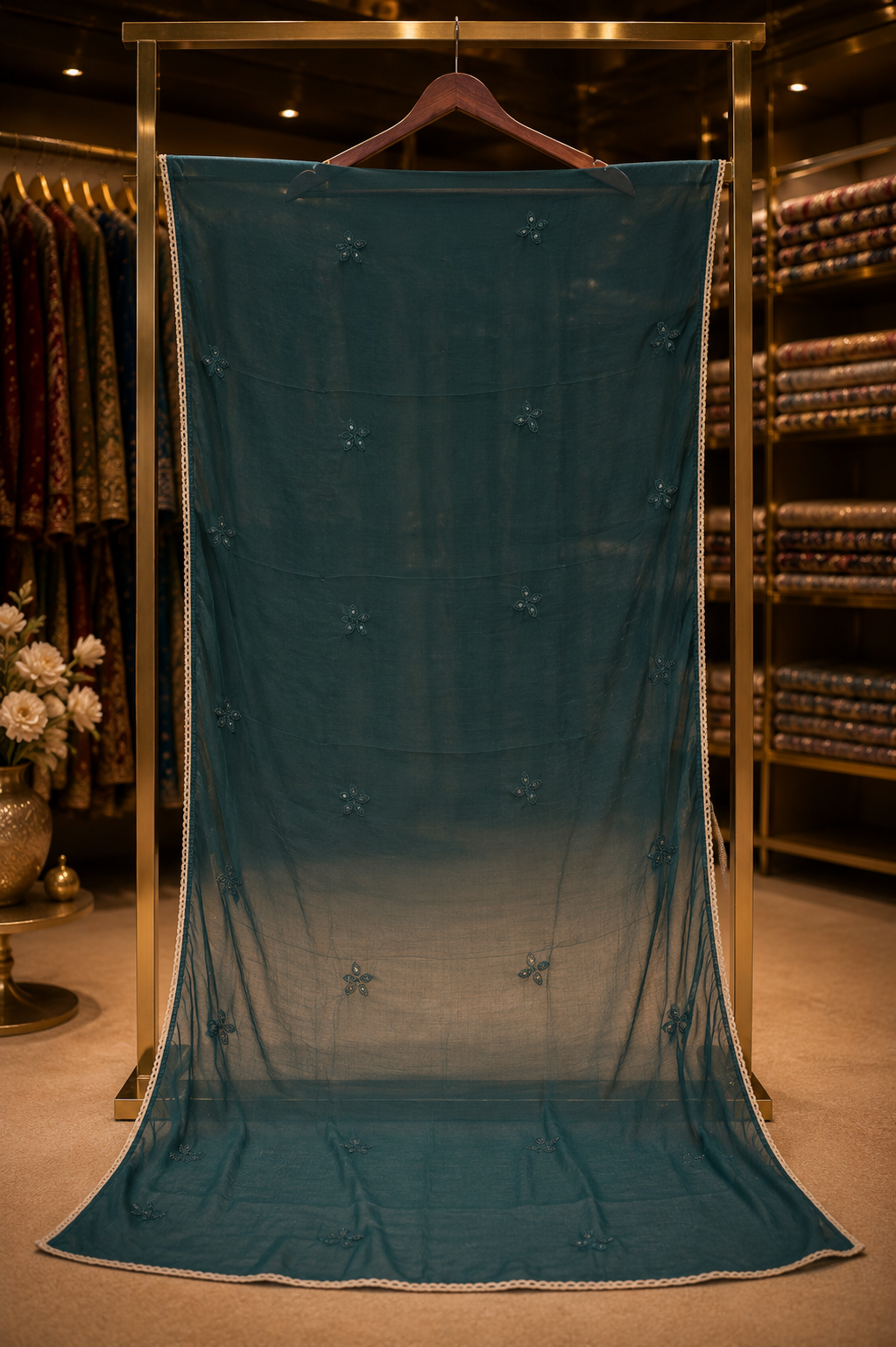 The Designer Wear Style Dress Material Suit