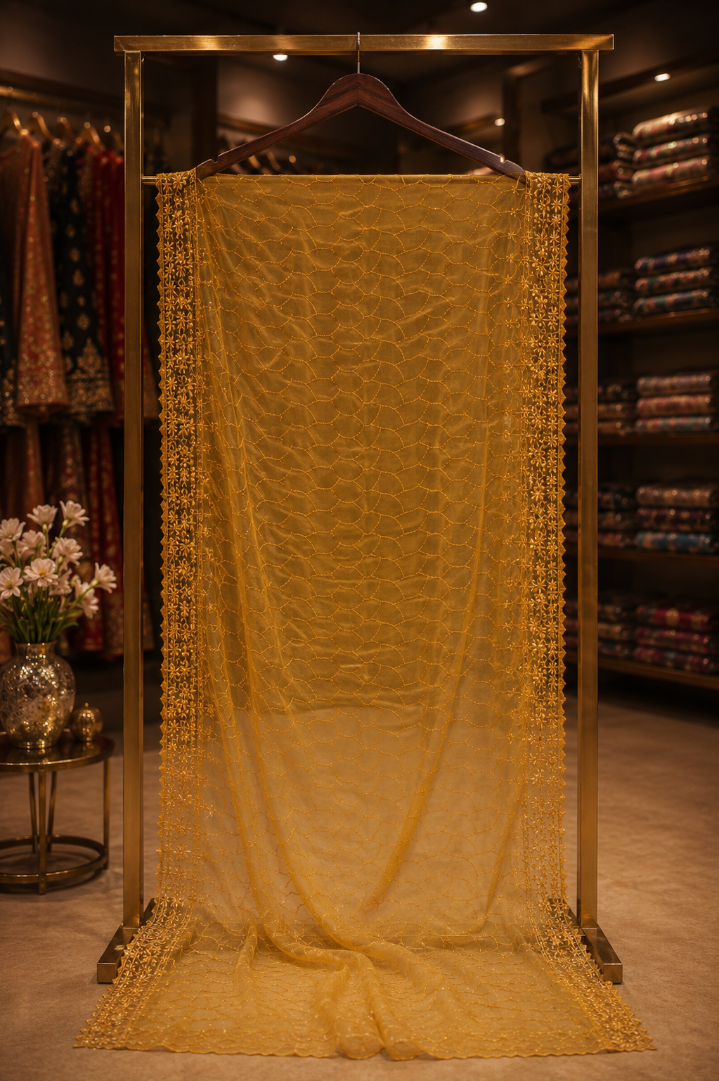 The Premium Pakistani Lawn Dress Material Suit