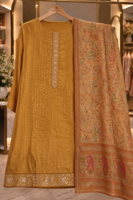 The Designer Elegant Dress Material Suit
