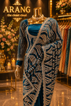"The Deep Teal Blue" Premium Designer Saree