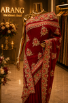 “The Royal Red” Premium Designer Saree