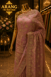 "The Dusty Mauve" Premium Designer Saree