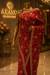 “The Pure Red” Premium Designer Bridal Saree