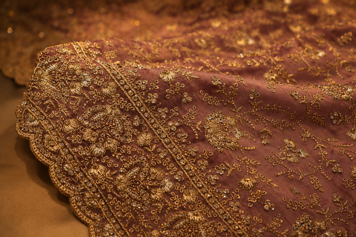 "The Mauve Pink" Premium Designer Saree