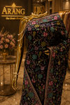 "The Wine Splash" Premium Kashmiri Parsi Gara Saree