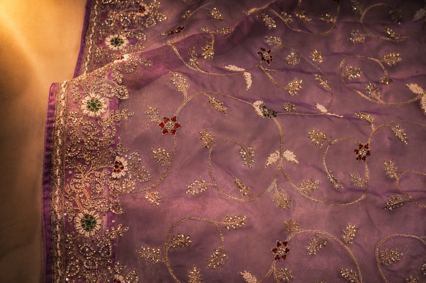 "The Periwinkle" Premium Designer Saree