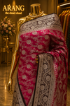"The Rani Pink" Premium Banarasi Silk Saree