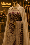 “The Wine Splash” Vol 3 Premium Designer Saree with Veil