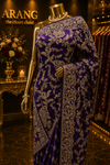 "The Regal Purple" Premium Wedding Wear Saree