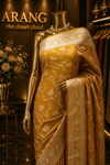 "The Golden Yellow" Premium Banarasi Silk Saree