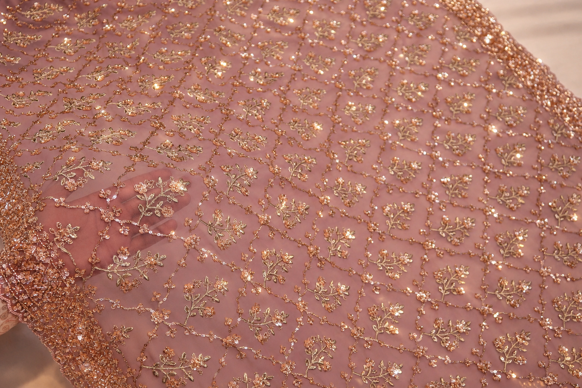 "The Royal Lilac" Premium Designer Saree