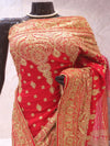 “The Crimson Red” Premium Designer Saree