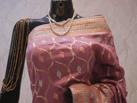 “The Lilac” Premium Designer Saree