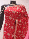 “The Pure Red” Premium Designer Saree