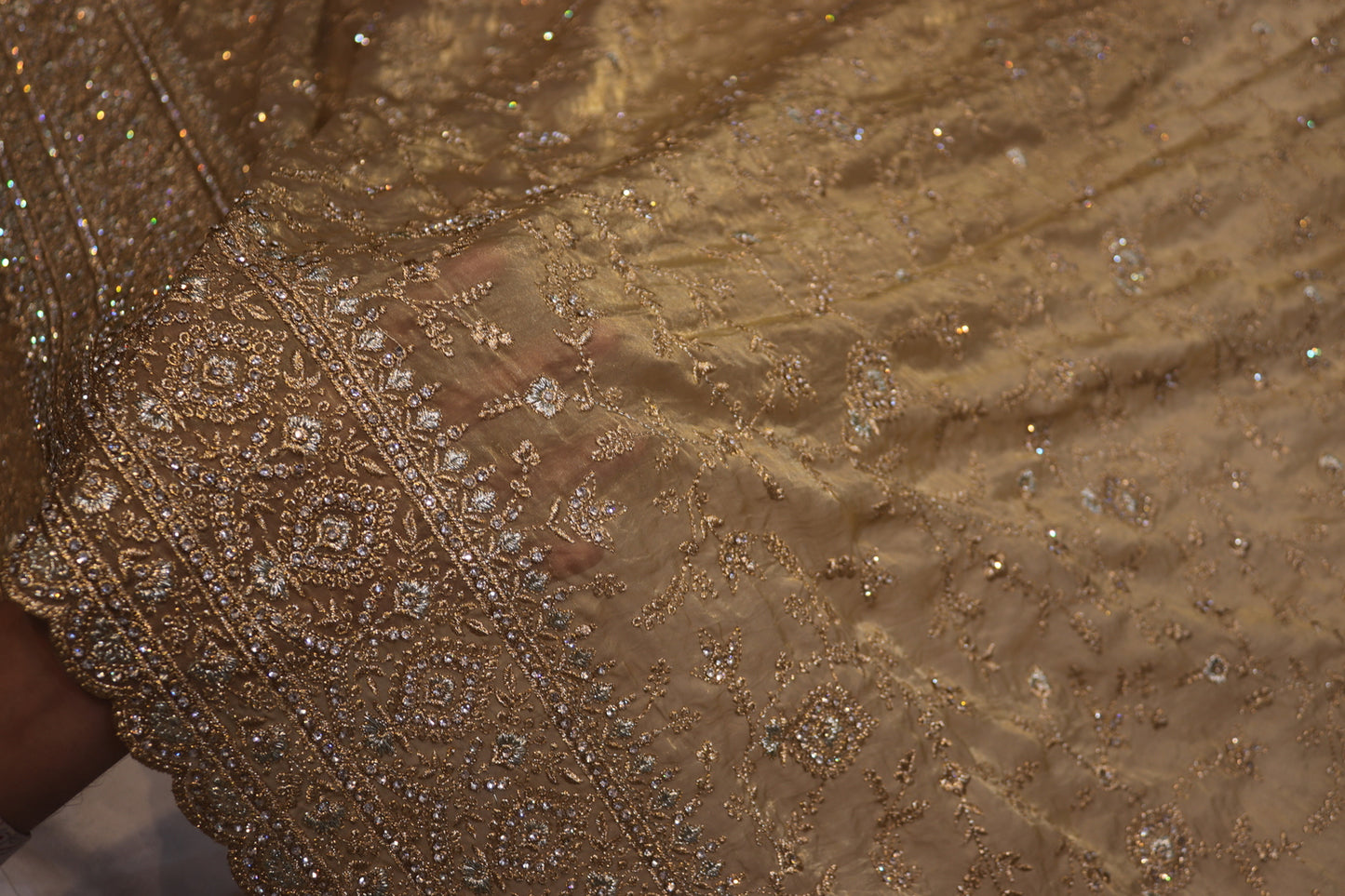 “The Golden Petals” Vol 4 Premium Designer Saree with Veil