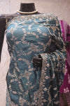 “The Columbia Blue” Premium Designer Saree