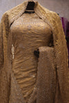 “The Golden Petals” Vol 6 Premium Designer Saree With Veil