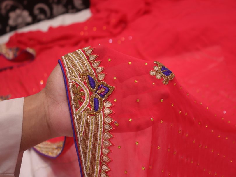 “The Candy Apple” Premium Designer Saree