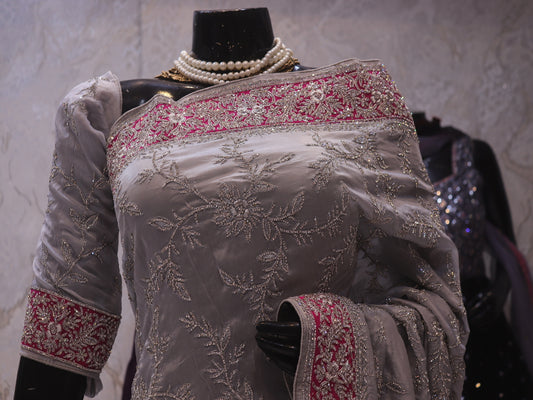 “The Silver Grey” Premium Wedding Wear