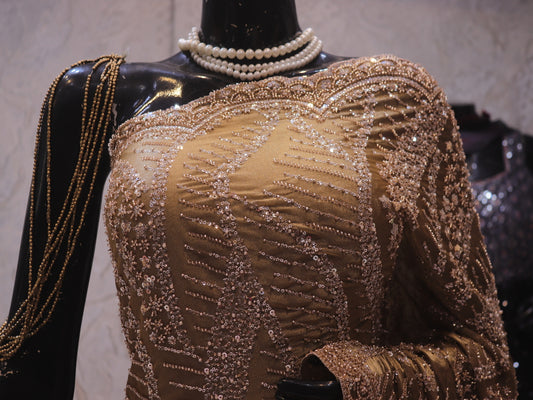 “The Golden” Premium Designer Saree