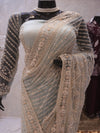 “The Elegant Pastel Green” Premium Designer Saree
