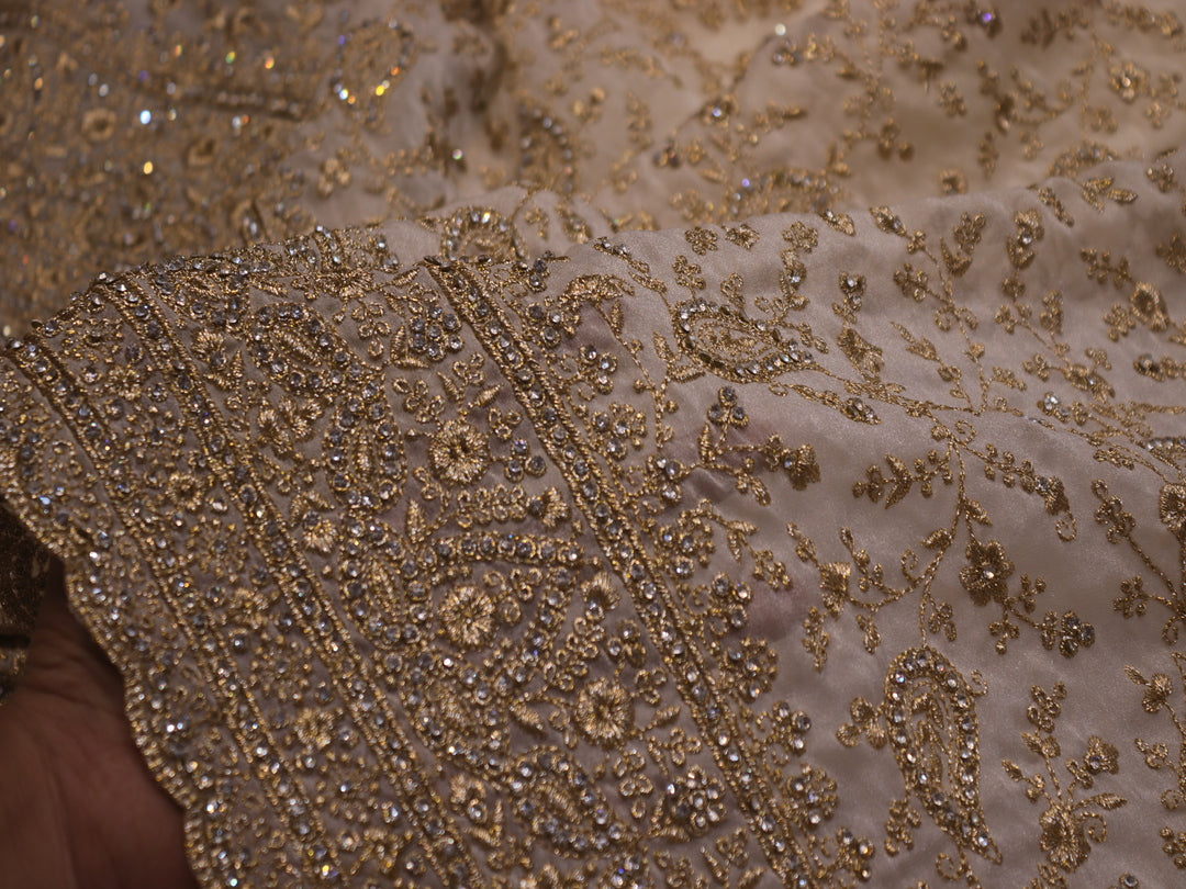 “The Luxury Ivory” Premium Designer Saree