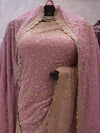 "The Lilac" Premium Designer Saree With Veil