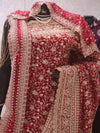 “The Bridal Red” Premium Designer Saree with Veil
