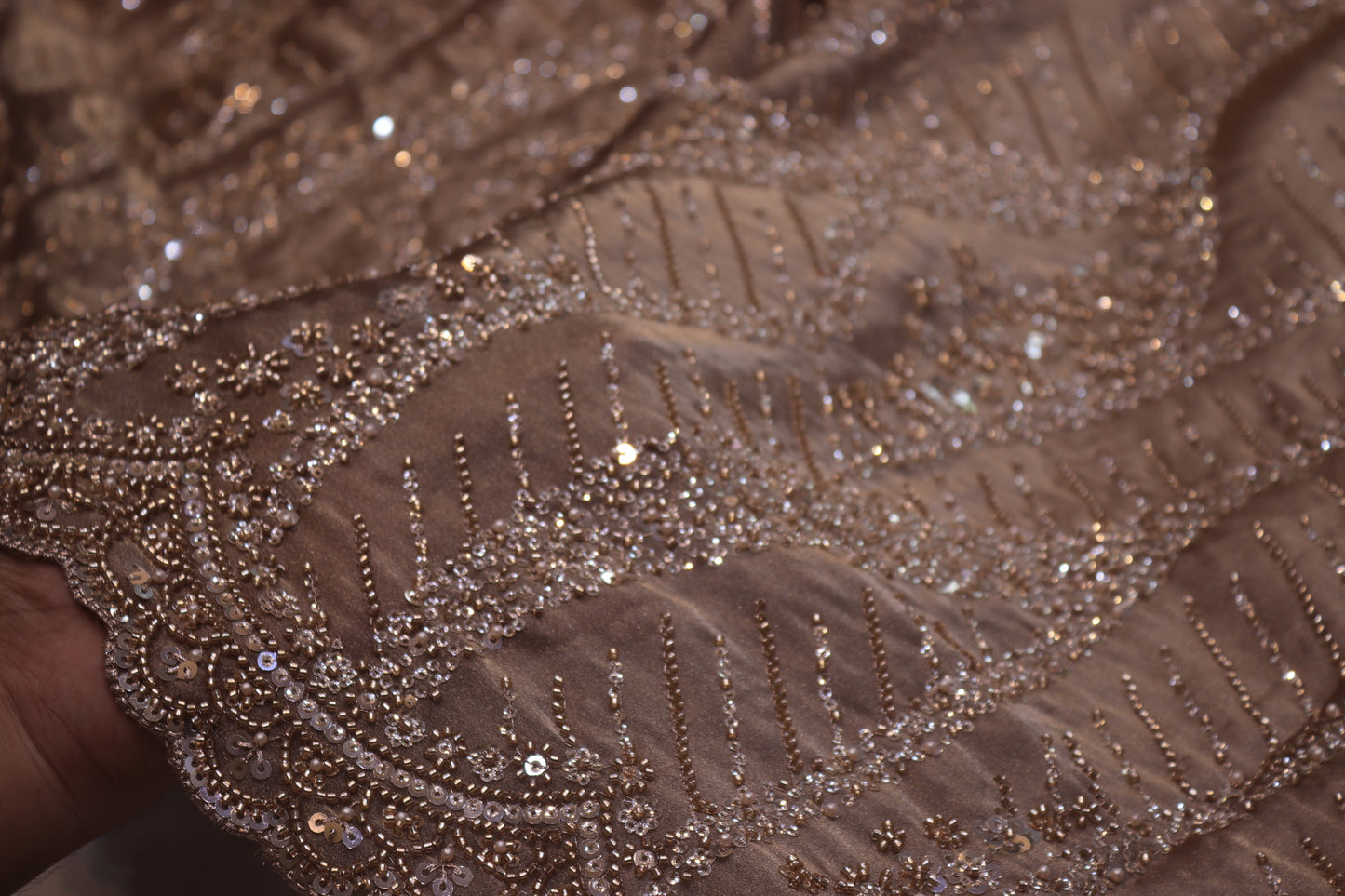 "The Platinum Gold" Premium Designer Saree