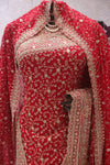 “The Bridal Red” Vol 3 Premium Designer Saree with Veil