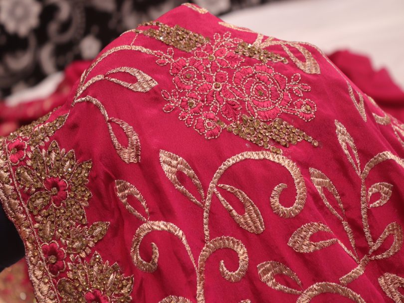 “The Raspberry Sorbet” Premium Designer Saree