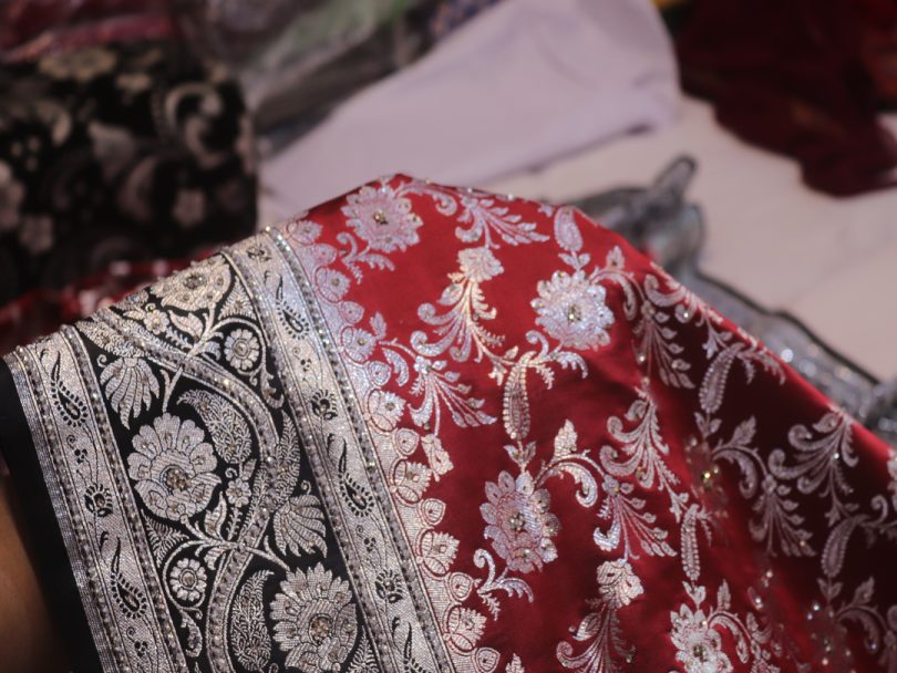 “The Vintage Maroon” Premium Banarasi Silk Saree