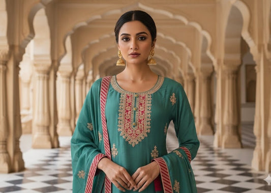 The Designer Pakistani Style Ready to Wear Dress